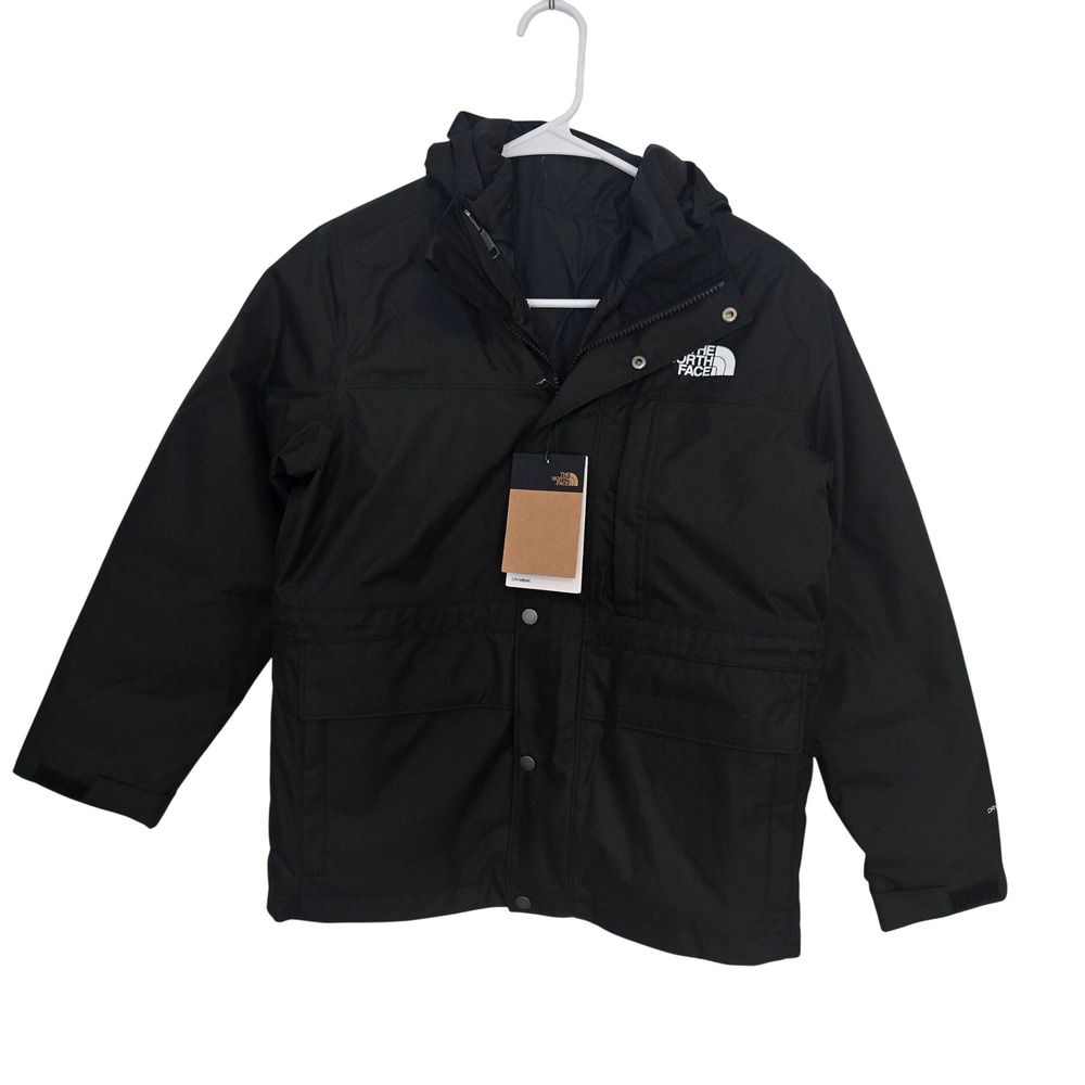 The North Face Teen North Down Triclimate 3-in-1 Jacket Black Youth M 10 NWT